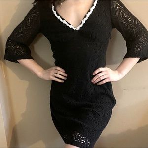 Trina Turk crochet dress